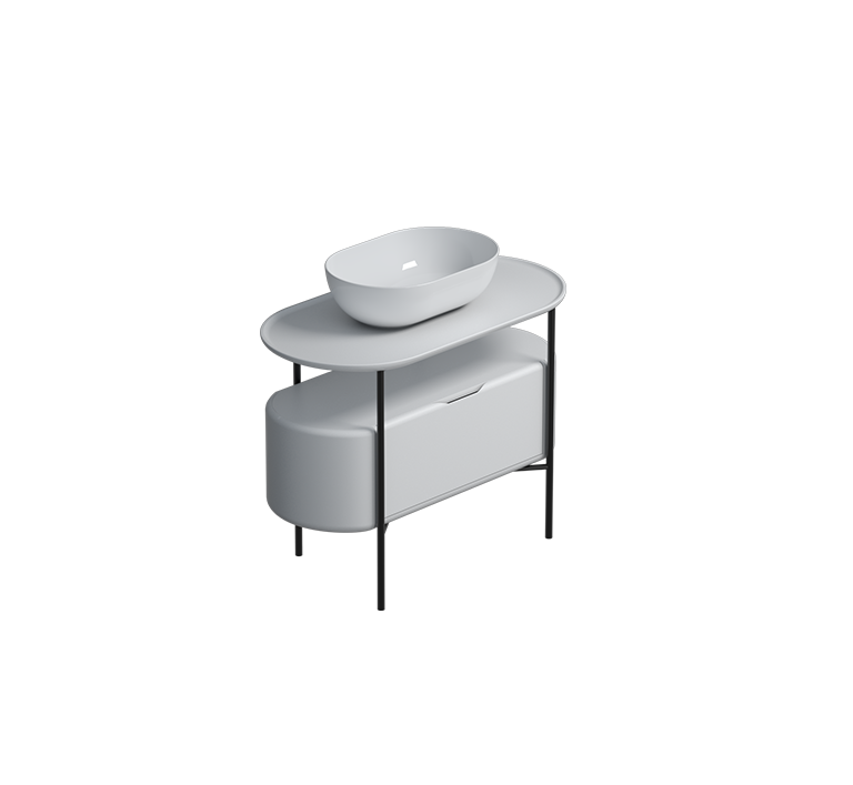 Struttura a terra in acciaio